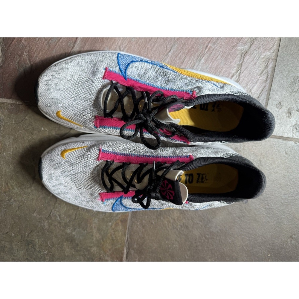 Nike SuperRep Go 3 Flyknit Men's 10 Colorful Training Shoes DH3394-009 Blue